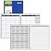 Daily Monthly Planner 2019 Calendar/Appointment Book, Blue Cover, 8.5 x 11