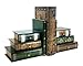 Bellaa 25389 Bookends Antiques Pen Ink Lamp Magical Oldworld Liabrary Office Book Ends for Shelves Stopper Vintage Collection Heavy Duty ＆ Sturdy Non-Skid