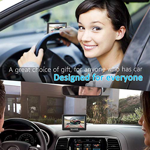 VECLESUS VM1 Backup Camera Kit, Car Licence Plate Backup Camera With 4.