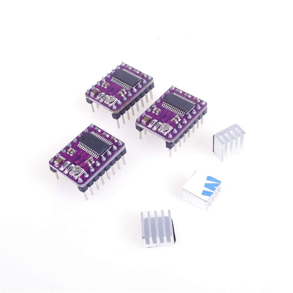 ANGEEK Stepstick Drv8825 Stepper Motor Driver Reprap 4-Layer PCB Board for 3D Printer Pack of 3