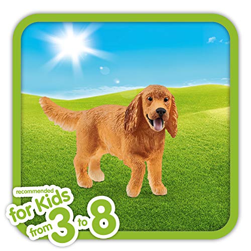 schleich 13896 Englischer Cocker Spaniel, für Kinder ab 3+ Jahren, FARM WORLD - Spielfigur – Bild 3