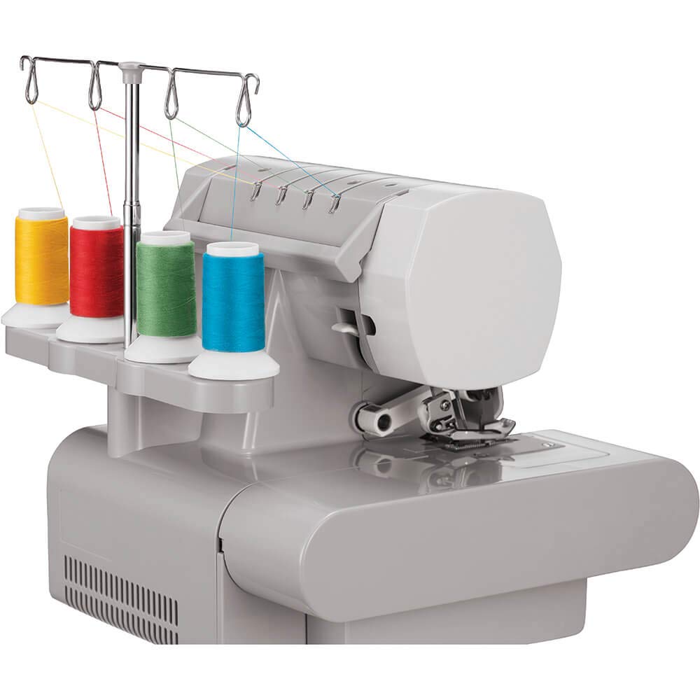 SINGER Heavy Duty 14HD854 Overlock Serger with $50 Accessories | Durable Metal Frame, 2/3/4 Thread, 6 Stitch Types, 1300 Stitches/Min, Skip-Free Stitching | Sews & Finishes Seams While Trimming Excess
