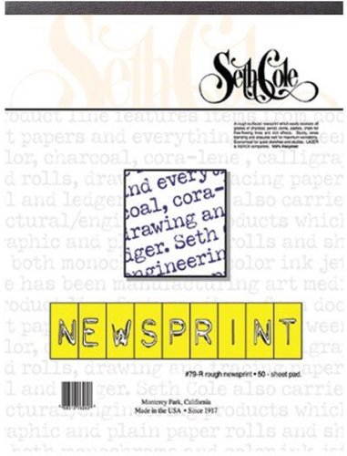 Artist Newsprint Pad 18x24 Inch 50-Sheets