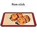 Silicone Baking Mat Sheet, EatekPower Non-Stick Cookie Sheet, 16.5 x 11.6 inch Professional Grade Baking Mat Baking Sheet 2 Packs