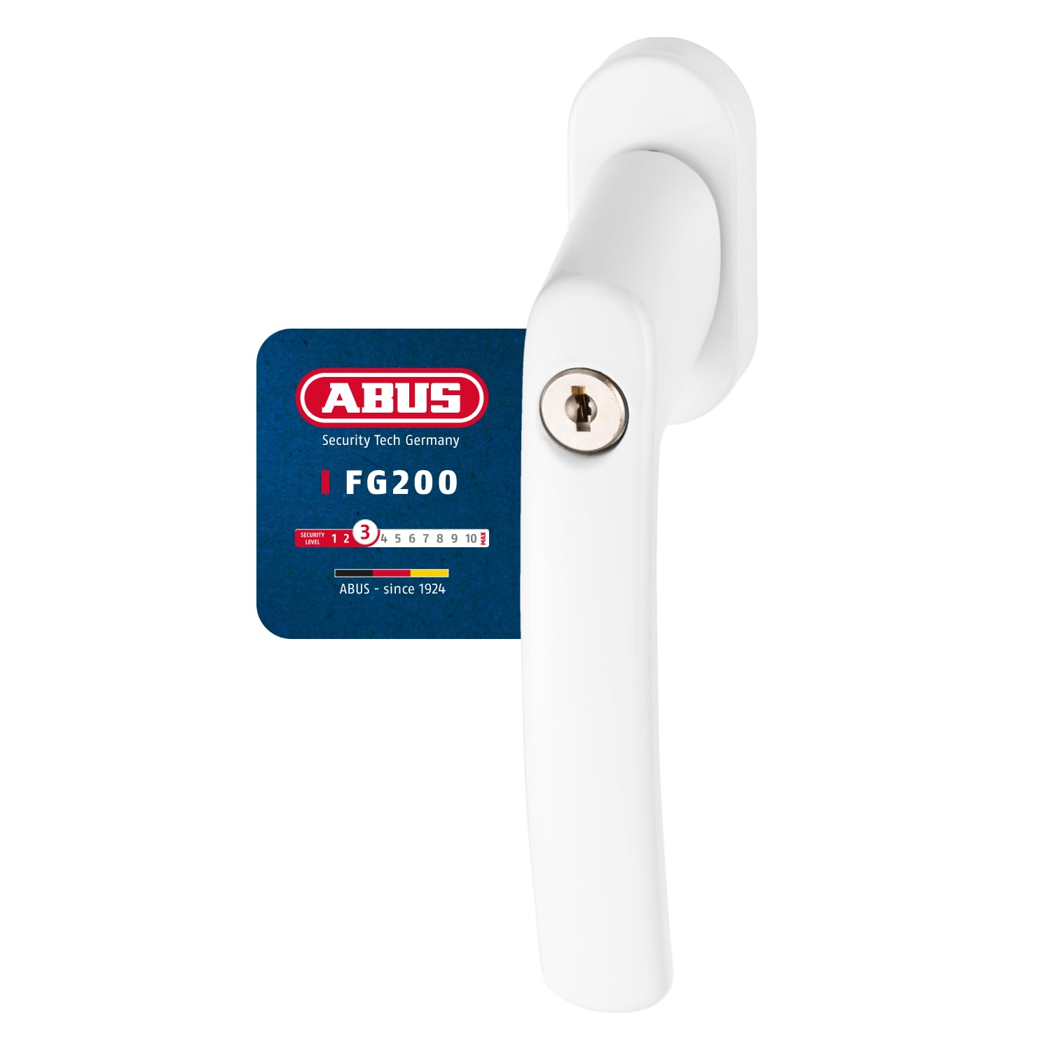 ABUS Lockable window handle FG200 white ABFS44259