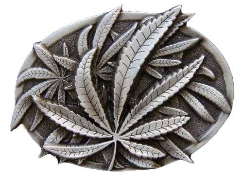Marijuana Novelty Belt Buckle