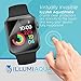 ILLUMI AquaShield Screen Protector Compatible with Apple Watch Series 3 (42mm)(6-Pack)(Full Coverage) No-Bubble High Definition Clear Flexible TPU Film