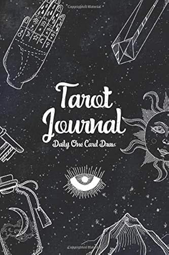 Download Tarot Journal Daily One Card Draw: Tarot Diary Recording & Interpreting Readings - 200 Page Fill In - 6x9 - Star Notebook Blue - Daily Tarot Card Reading Journal PDF