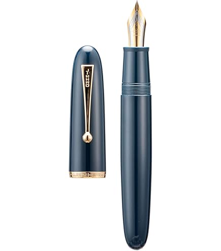 Amazon.com: Jinhao 9019 Fountain Pen Dark Blue Acrylic Dadao