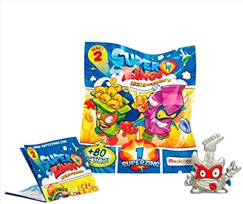 Magic Box Pack 10 UNDS SUPERZINGS Serie 2: Amazon.es: Juguetes y ...