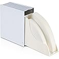 CAFEMASY Cone Coffee Filter Holder Storage - Frosted Silver Pour Over Coffee Paper Filter Holders Container Dispenser for Counter for Organize #4 #3 #2 #1 Cone & V60 Coffee Filters