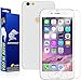 Armorsuit MilitaryShield White Carbon Fiber Skin Wrap Film + HD Clear Screen Protector for Apple iPhone 6 (4.7