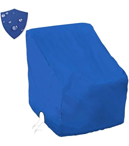Skyour Housse de protection imperméable et robuste pour console centrale de bateau - Housse de protection pour console marine - Noir - L : 101,6 x 116,8 x 114,3 cm