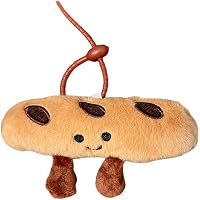 thumbnail interactive-video image 1 of HSYHERE Kawaii Smiling Cloud Plush Keychain - Cute Happy Face Key Ring For Women & Girls 1 of 11