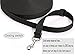 Zhixuanke 1in wide by 15ft 30ft 50ft 65ft 100ft 160ft 200feet long Nylon Training Leash - For Large,Medium and Small Dogs - Long Lead - Great for Training, Play, Camping, or Backyard 15 feet black