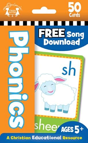 Phonics Christian 50-Count Flash Cards (I'm Learning the Bible Flash Cards) Cards – June 1, 2012