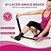 #1 Laced Ankle Brace With Stabilizing Strap For Flexible Support. Breathable Neoprene Braces Made By Product Stop. (Small)