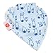 Zippy Fun Baby Bandana Drool Bibs (4 Pack Gift Set) Stylish Blues