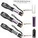 Hoowvii XML-T6 Portable 900 Lumen CREE LED Tactical Flashlight -Rechargeable 18650 Battery and Charger Included-Water Resistant Camping Torch Adjustable Focus Tac Light - For Hiking,Emergency