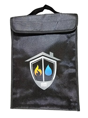Fireproof bag - fire and water resistant safe pouch for…