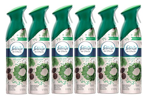 Febreze Limited Edition Air Effects Room Spray JOLLY PINE 9.7 oz (6 PACK)
