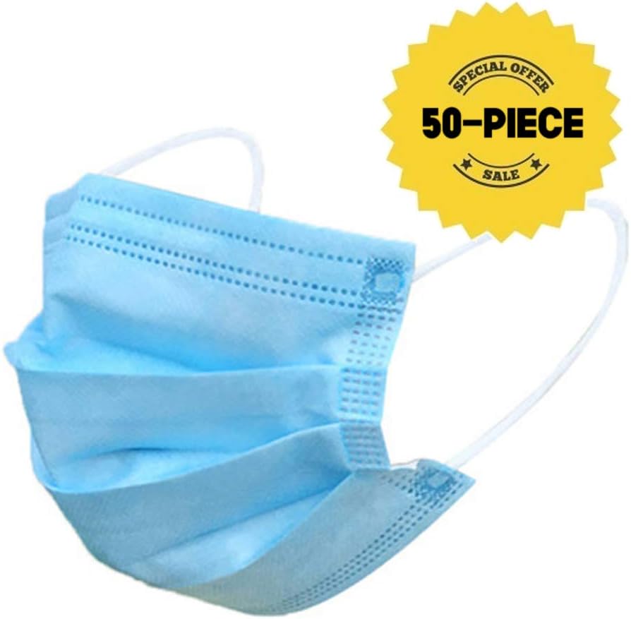 Anti Dust Disposable Respirator - 50Pcs
