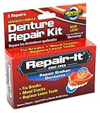 D.O.C. Repair-It Denture Repair Kit, 3 repairs