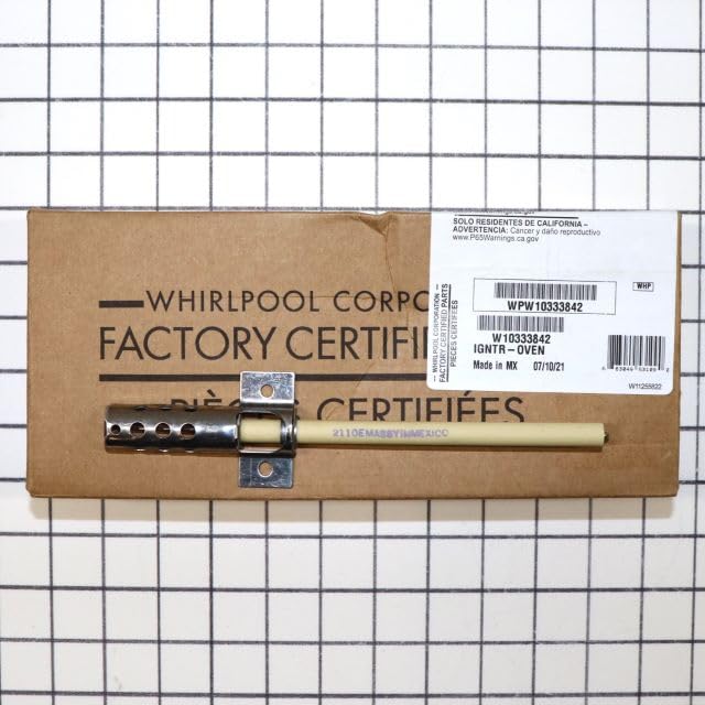 WPW10333842 Range Bake or Broil Spark Electrode