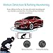 Dual Dash cam 1080P Full HD Front and Rear Camera for Cars, Driving Recorder with IR Sensor,170 Degree Wide Angle, 3 inch LCD Screen G-Sensor, WDR, Night Vision, Loop Recording WDR, Motion Detection