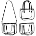 Clear Purse - Plastic Beach Bag Tote
