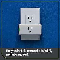 Leviton Decora Smart Plug, Wi-Fi 2nd Gen, Works