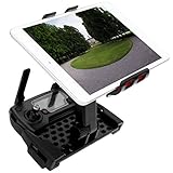 Honsky Foldable, 360 Degree Rotation, for 4-12 Inch Cell Phone & Tablets, Tablet Mount Holder Stand Bracket, Compatible with DJI Mavic Air/Mavic Pro/Spark / iPhone/iPad, DJI Remote Controller