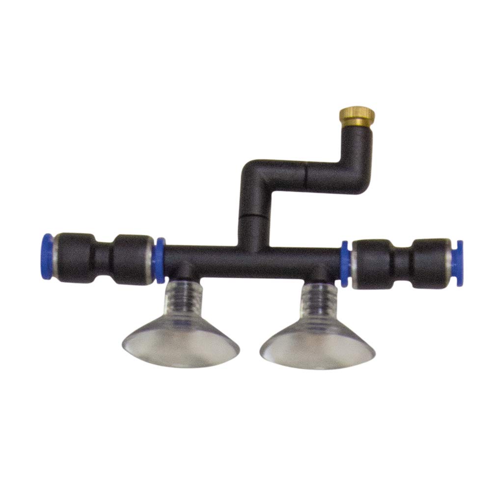 Hobby Spray Nozzle 37294, Metal, Globe Valve, 1/2" (12.7mm) Outlet, 15 mm Inlet, 1 Port, 6cm x 1.5cm x 11.5cm, Suitable for Hobby Easy Rain System