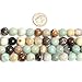 10mm Round Mixed Color Amazonite Stone Gemstone Beads Strand 15 Inch Jewelry Making Beads