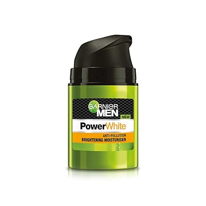 Garnier Men Power White Anti-Pollution Brightening Moisturiser - 50g