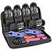 BougeRV Solar Crimping Tools for 2.5/4.0/6.0mm&sup2; Solar Panel PV Cable + 6pcs Male Female Solar Panel Cable Connector + 1 Pair Solar Connector Assembly Tool Spanner Wrench Tool Kit primary