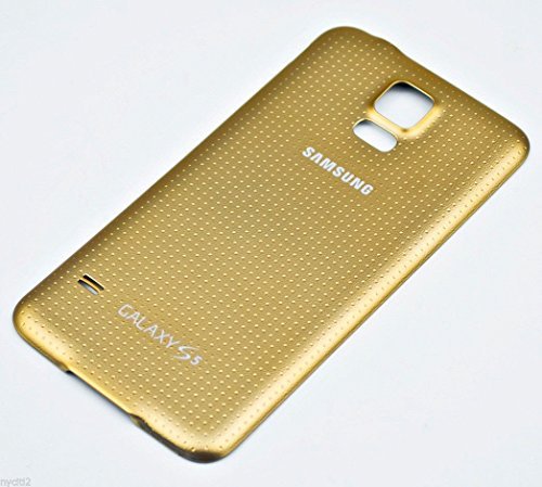 Battery Door Back Cover Gold w Waterproof Seal Gasket For Samsung Galaxy S5 G900 ~ USA