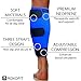 ROXOFIT Calf Brace for Torn Calf Muscle and Shin Splint Pain Relief - Adjustable Neoprene Compression Support Wrap for Lower Leg Tibia Injury, Strain, Tear - Runners Sleeve for Men and Women