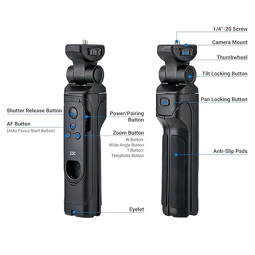 Wireless Bluetooth Remote Shooting Grip Video Tripod Replaces