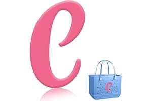 ZEOXUER Letter Charms for Bogg Bag, Decorative Bogg Bag Letter Charms, Alphabet Lettering Accessories, Bogg Bag Charms Insert Alphabet Lettering, Alphabet 3D Letters for Personalizing Handbag DIY