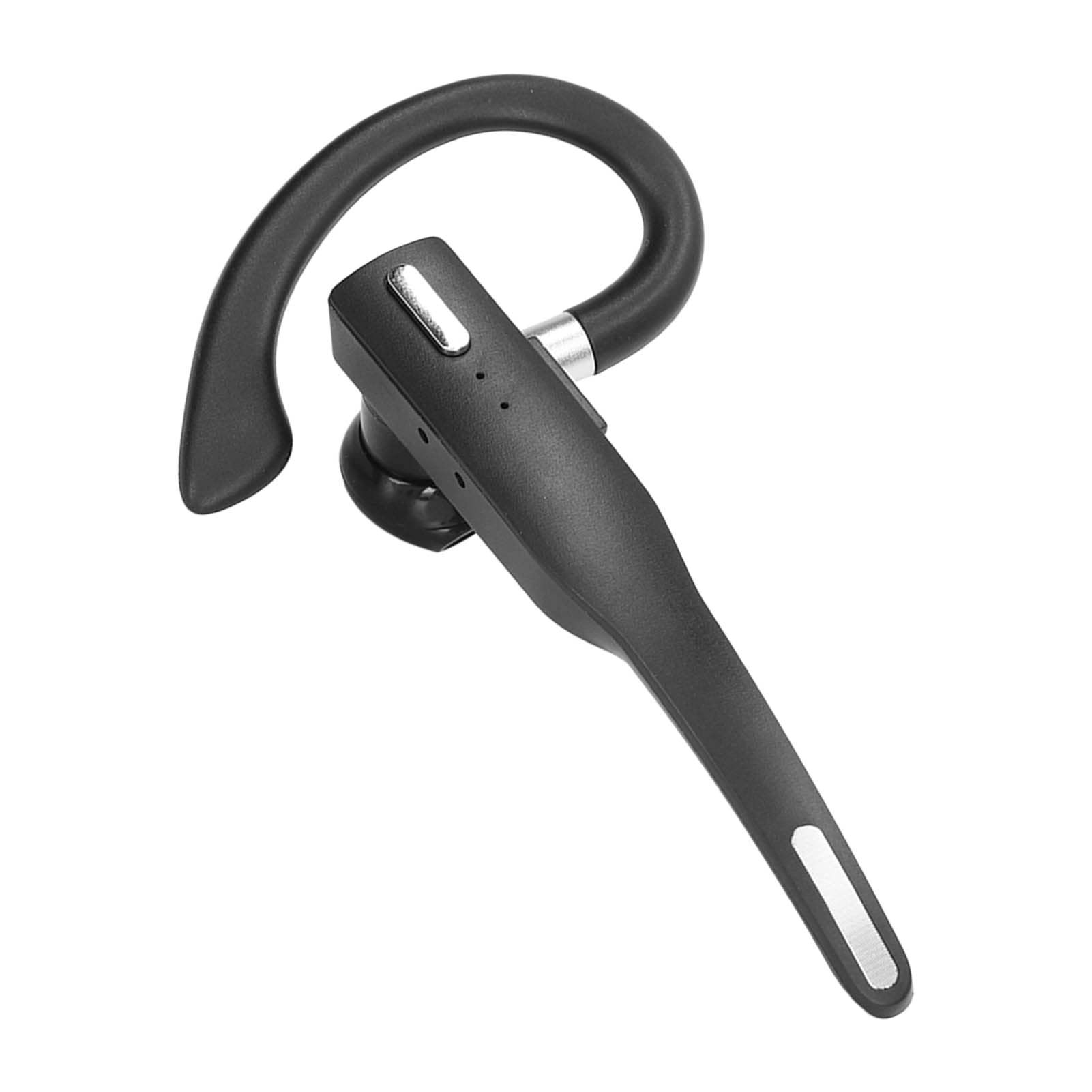 Bluetooth Single Ear Wireless Headset Handsfree Earpiece, V5.1 in-Ear Headphone with Microphone, for Driving/Business/Office, for Android/iOS Phone (Standard Headphones with