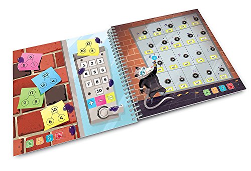 LeapFrog LeapStart 1st Grade Activity Book: Spy Math and Critical Thinking