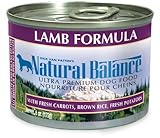 Dick Van Patten's Natural Balance® Natural Balance Ultra Premium Lamb Canned Dog Formula, Case of 12 Cans/6 Oz