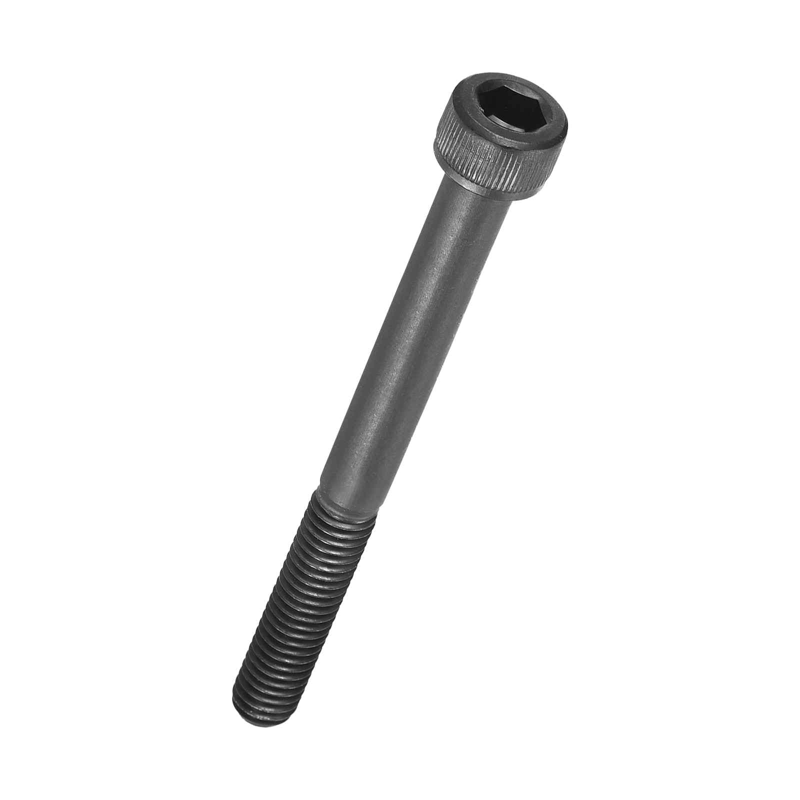 Kozelo 25pcs Socket Head Cap Screws - [M6-1 x 60mm] Alloy Steel Black Oxide Grade 12.9 Internal Hex Screw Full Thread for Industrial & Machinery Use, Black