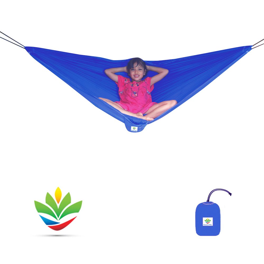 Sky Kid Hammock - Tween Hammocks - Small Camping H A M M O C K, K I D S Camping Gear, Indoor/Outdoor - The Ideal Starter Hammock for Kids