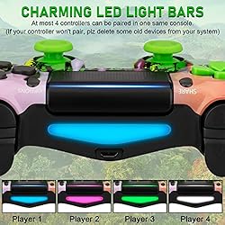 Wiv77 Wireless Ps4 Controller Green Camo Compatible