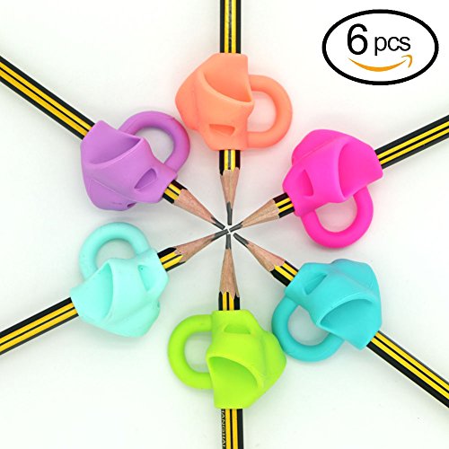 image for Pencil Grips Qingo 2018 New Finger Grip Writing Aid Grip Trainer Postu