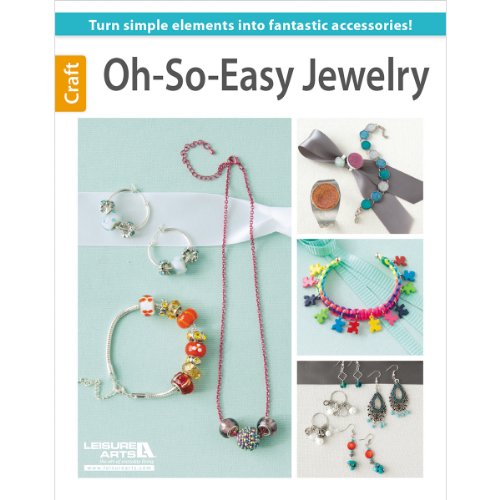 Leisure Arts LEA6286 Oh-So-Easy Jewelry Bk