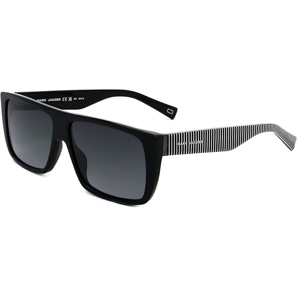 Amazon.com: Marc Jacobs MARC ICON 096/S Black/Grey Shaded 57/14
