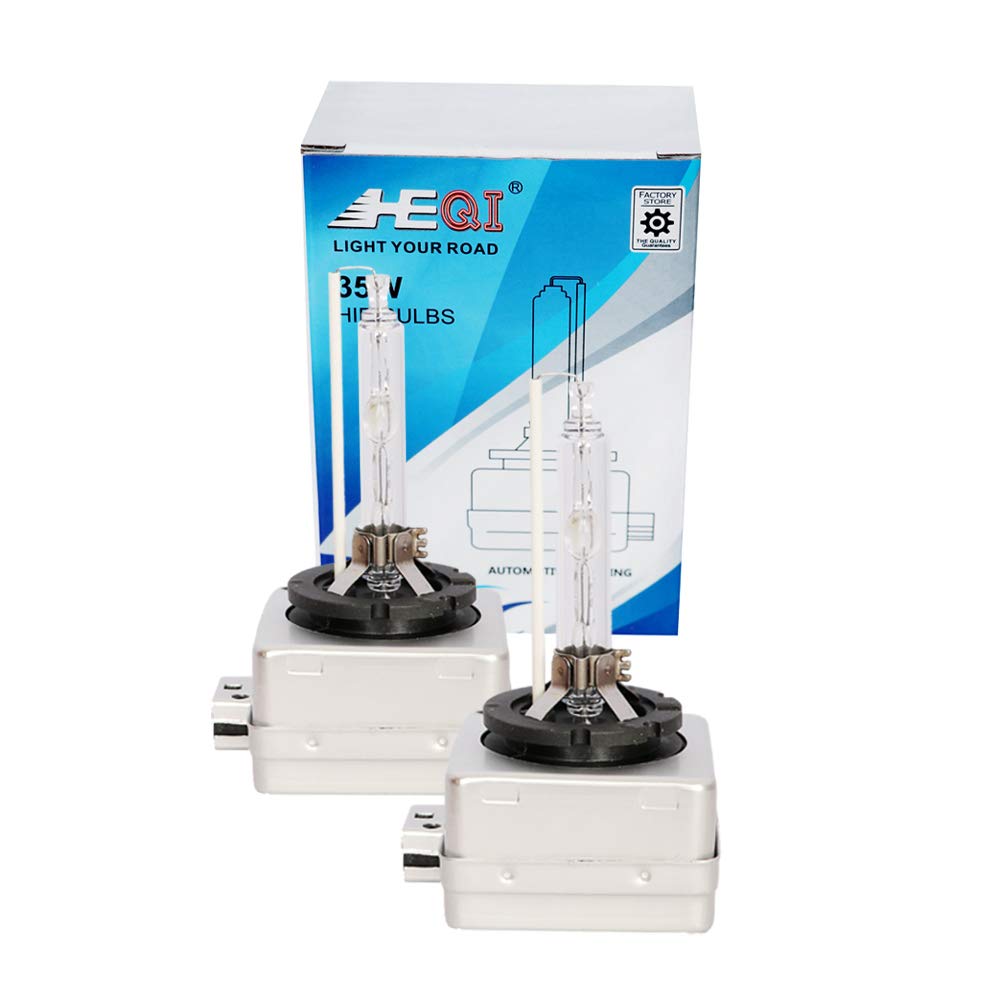 HEQI D1S Xenon HID Headlights Bulb - 6000K 35W Replacement Lights